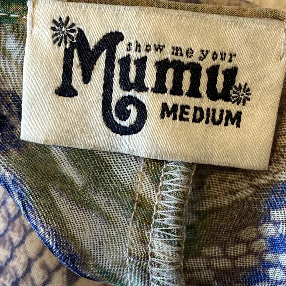 Show Me Your MuMu Brown & Green Snake Print Tank Top